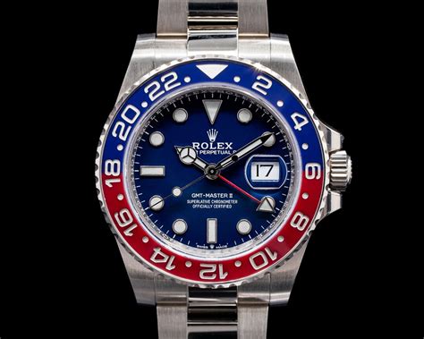 rolex gmt master ii blue face|rolex gmt 126719.